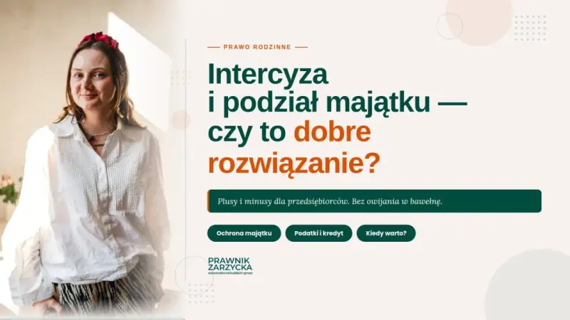 Intercyza a długi: czy to dobre rozwiązanie dla przedsiębiorców? Plusy i minusy.